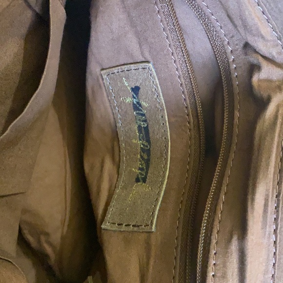 🔥🔥Free People 🔥🔥Prague Patchwork Messenger Bag Purse Leather Suede - Picture 12 of 16